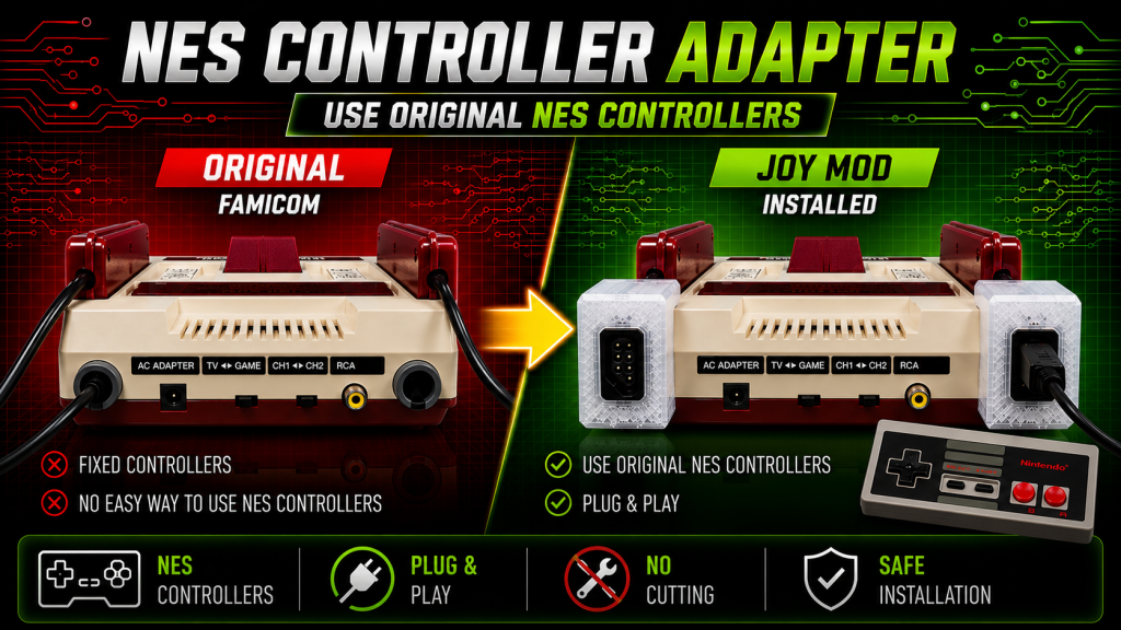 Joy Mod & Expansión AV MOD